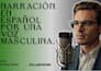 record premium castilian spanish voice over in 24h, voz en off